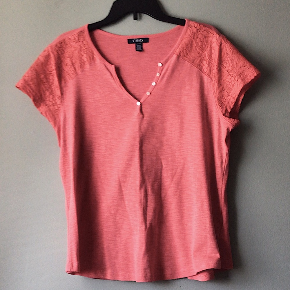 CHAPS XL TEE EUC